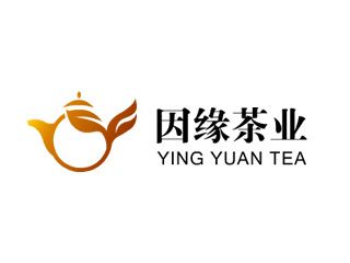 因緣茶業(yè)標志設(shè)計